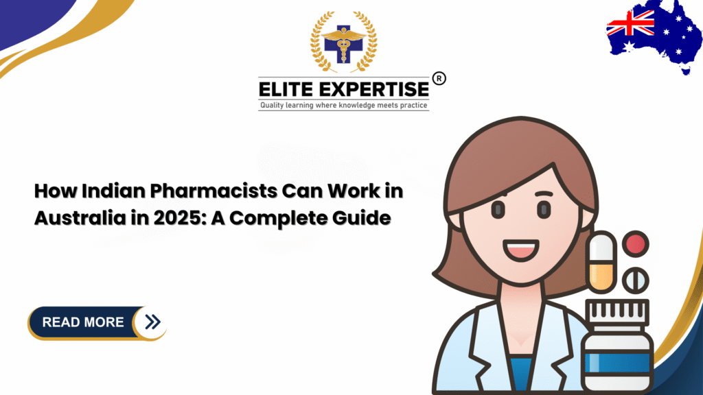 Pathway for Indian pharmacists to work in Australia